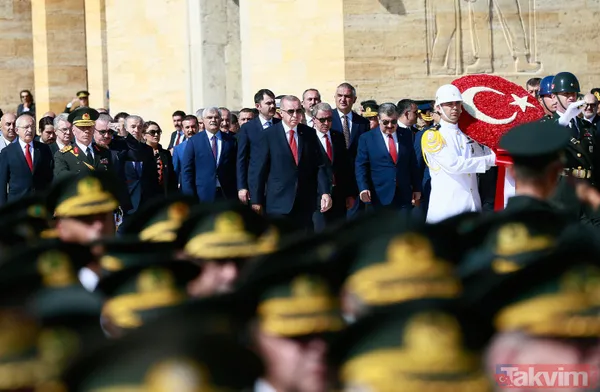 Büyük Zaferin 97'nci yıl dönümü! Anıtkabir'den özel kareler - 21