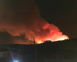 Kütahya’da orman yangını