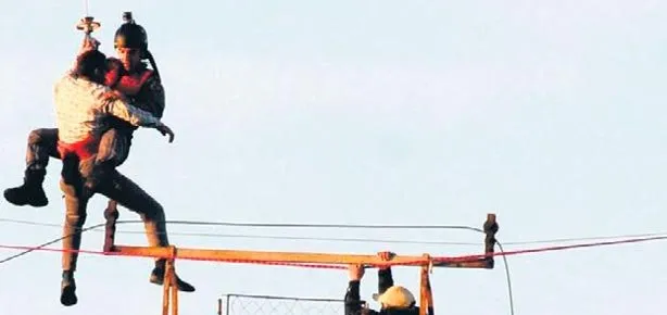 Teleferikte can pazarı