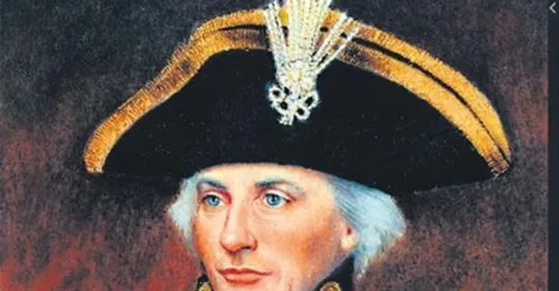 İngiliz Amiral Horatio Nelson ay-yıldızla öldü