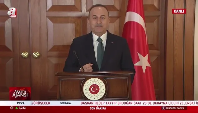 Dışişleri Bakanı Çavuşoğlu'ndan açıklamalar