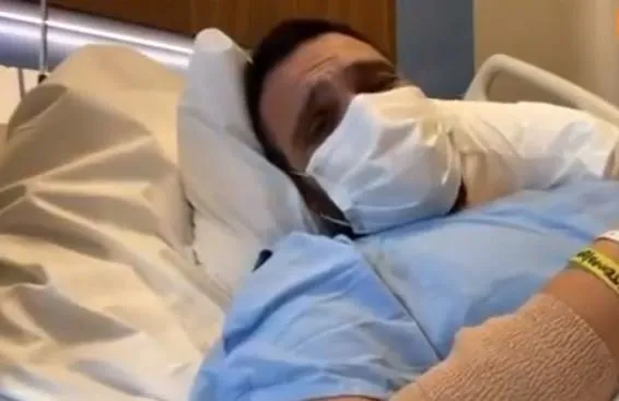 Okan Karacan'dan üzen paylaşım! Koronavirüse yakalanan Okan Karacan hastane odasında gözyaşlarına boğuldu...-2