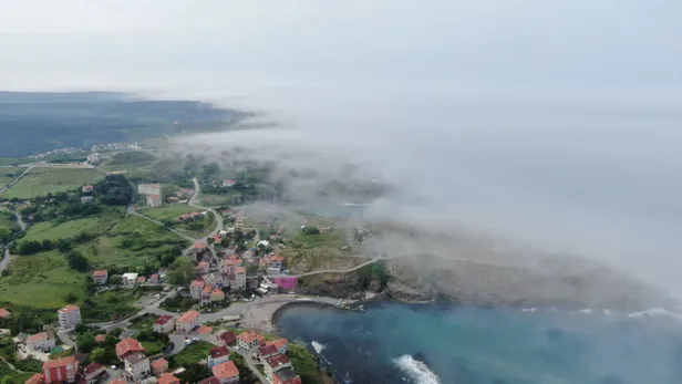 Boğaz'a sis çöktü; Kartpostallık görüntü ortaya çıktı-4