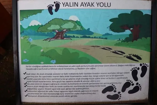 Bu yolda sadece yalın ayak yürünüyor-7