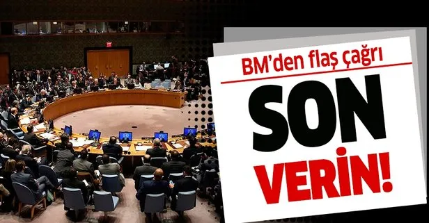 BM'den flaş İdlib çağrısı