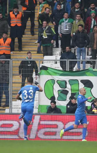 Maç sonucu: Bursaspor 0-2 Çaykur Rizespor