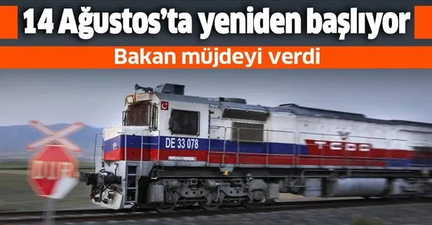 Bakan müjdeyi verdi! Ankara-Tahran tren seferleri 14 Ağustos’ta yeniden başlıyor