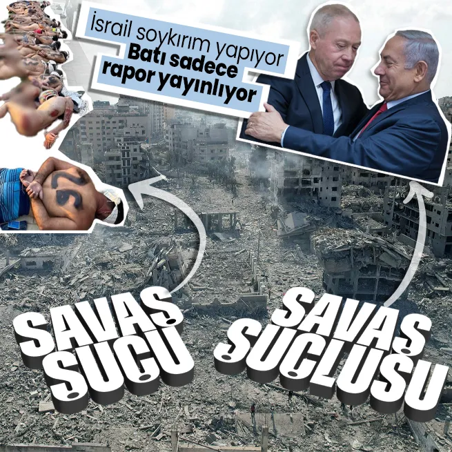 İsrail Gazzede savaş suçu işliyor! Savunma Bakanı Gallanttan skandal açıklama: Filistinlilere hayvanlar dedi