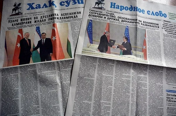 Cumhurbaşkanı Erdoğan'ın ziyareti Özbek basınında geniş yer buldu-1