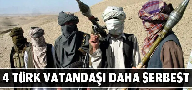 4 Türk vatandaşı daha serbest