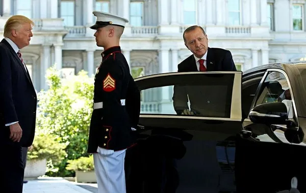 Cumhurbaşkanı Erdoğan Beyaz Saray'dan ayrıldı-4