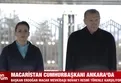 Macaristan Cumhurbaşkanı Ankara'da! Başkan Erdoğan resmi törenle karşıladı
