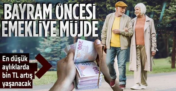 En düşük emekli aylığı 3500 TL oldu