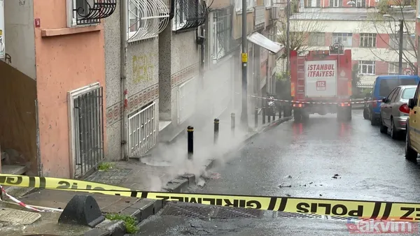 İstanbul'da panik anları! Şişli'de yer altı kabloları yandı bina tahliye edildi - 3