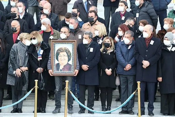 Son dakika: Meclis'te eski bakanlardan Güldal Akşit için cenaze töreni düzenlendi-5