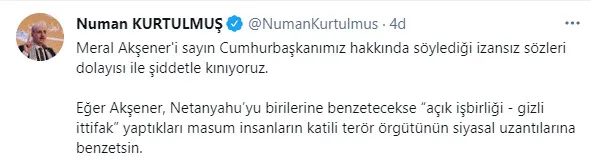 son-dakika-meral-aksenerden-skandal-sozler-baskan-erdogani-netanyahuya-benzetti-1621330739862.jpg SON DAKİKA: Meral Akşener'den skandal sözler! Başkan Erdoğan'ı Netanyahu'ya benzetti! Tepkiler gecikmedi: Çapsızlıktan bir an önce vazgeçmeli-18