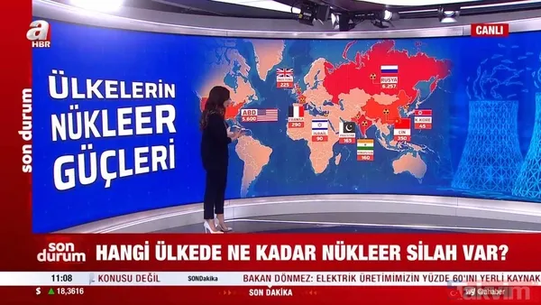 SON DAKİKA: Putin'in nükleer tehdidine ABD'den sert tepki! Hangi ülkede kaç nükleer silah var? - 18