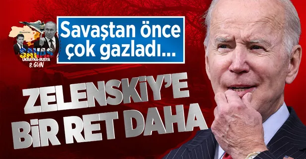 ABD'den Zelenkiy'nin 'uçuşa yasak bölge' çağrısına ret: Savaşa yol açar