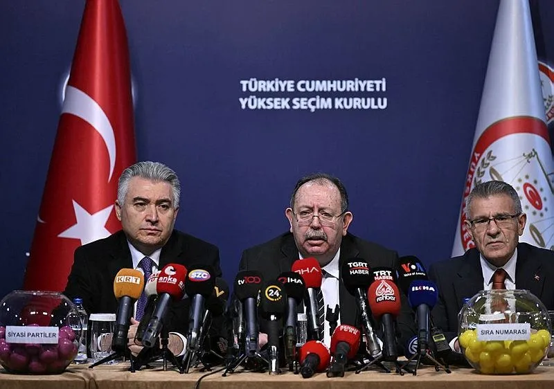 Seçime katılacak siyasi partilerin oy pusulasındaki yerleri belli oldu! AK Parti oy pusulasında 1. sırada-2