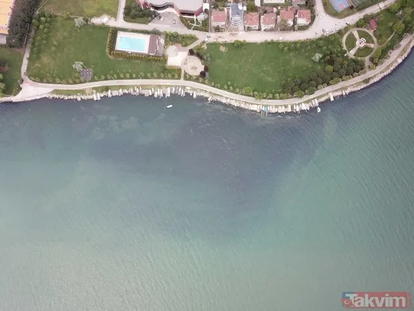 SON DAKİKA: İstanbul'a kadar dayandı: Kocaeli Körfez'de deniz turkuaz renge döndü! TÜBİTAK numune aldı - 3