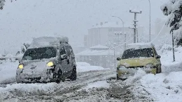 Kardan kapanan Gerede-Karabük yolu tekrar trafiğe açıldı