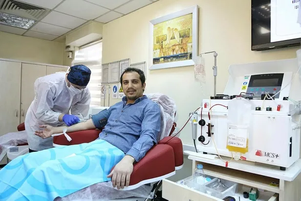 Koronavirüsü yenen Dr. Kürşat Demir, ilk gönüllü plazma bağışçısı oldu-4