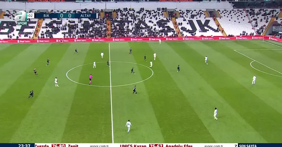 İZLE | Beşiktaş 1-1 Altay MAÇ ÖZETİ