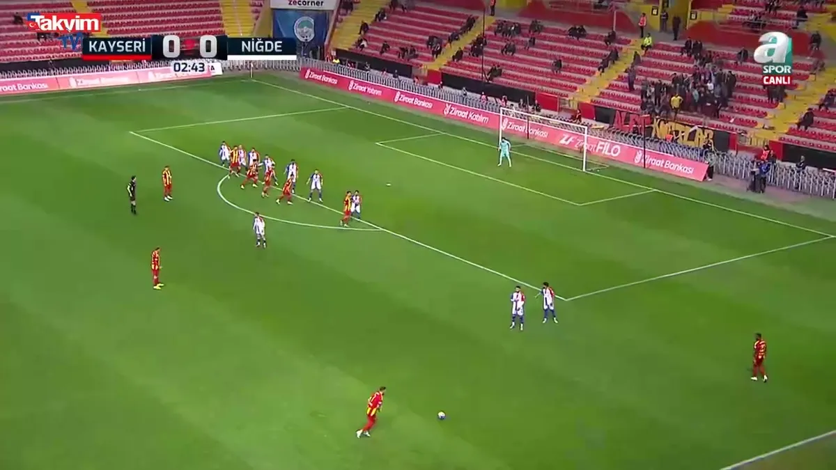 GOL | Kayserispor 1-0 Niğde Belediye Spor