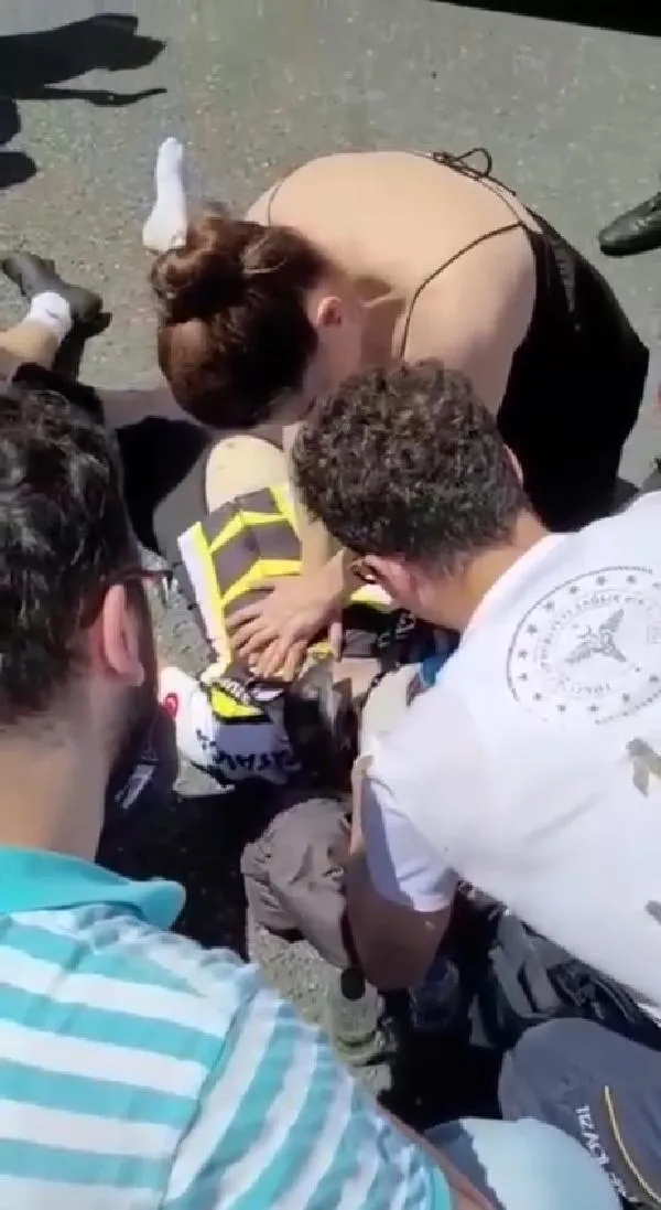 Arnavutköy'de taksinin çarptığı bisikletli Murat Albayrak'tan acı haber geldi!-2