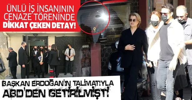 Başkan Erdoğan talimat vermişti! Ünlü iş insanı Jak Kamhi’nin cenaze töreninde Türk bayrağı detayı