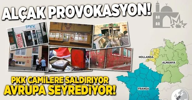 PKK camilere saldırıyor, Avrupa seyrediyor!