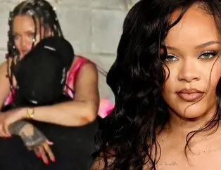 Rihanna sevgilisiyle öyle bir halde yakalandı ki...