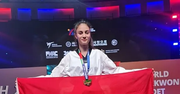 Milli sporcu Sena Yılmaz dünya şampiyonu!
