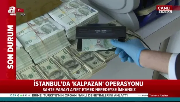 İstanbul'da sahte para operasyonu: 8 gözaltı