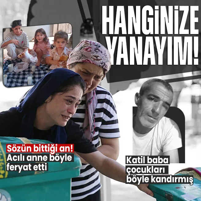 İzmirde baba Vesim Şimşek tarafından katledilen 3 çocuk son yolculuğuna uğurlandı! Acılı anneden yürek burkan sözler | Olay günü katil baba...