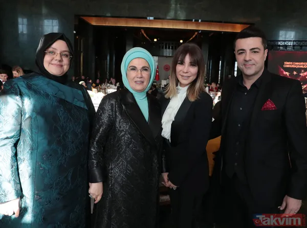 Cumhurbaşkanlığı Külliyesi'nde 8 Mart'a özel koruyucu aile yemeği - 2