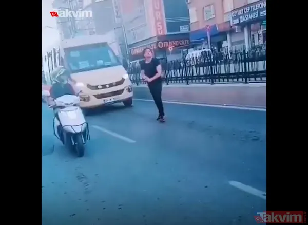 TikTok'ta paylaşmak için Sultangazi'de trafiği kesip yol ortasında şınav çeken Pakistan uyruklu Ali R. gözaltına alındı - 6