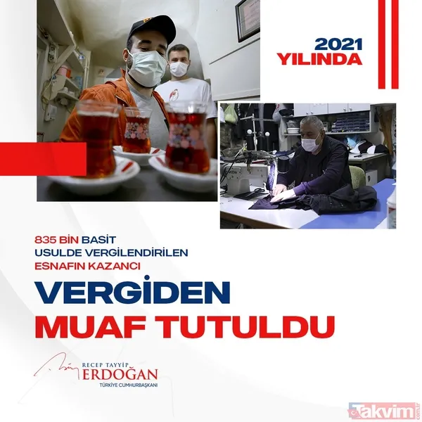 SON DAKİKA: Başkan Recep Tayyip Erdoğan'ın 2021 yılında imza attığı projeler - 26