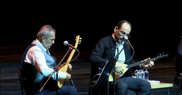 Cumhurbaşkanlığı Sözcüsü İbrahim Kalın İstanbul 4. Uluslararası Halk Müzikleri Festivali’nde sahne aldı
