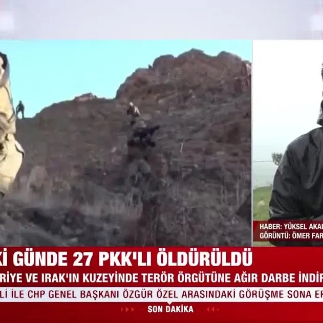 Irak ve Suriye’de teröre darbe! İki günde 27 PKK’lı öldürüldü!