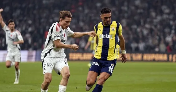 Kartal kaostan çıktı! Beşiktaş derbide Fenerbahçe'yi 1-0 yendi