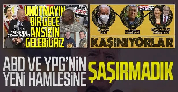 ABD destekli YPG Suriye'de yine kaşınıyor