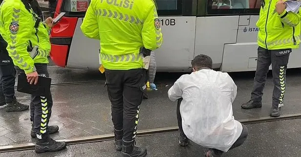 İstanbul’da facia! Tramvayın altında kalan motosiklet sürücüsü hayatını kaybetti