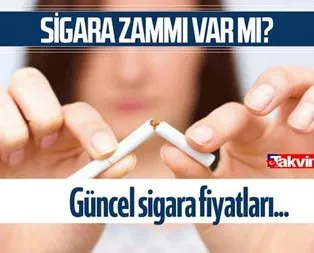 Sigaraya zam geldi mi?