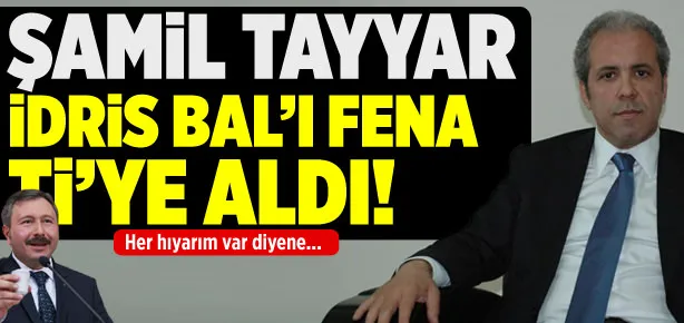 Şamil Tayyar tuzluk vekille fena dalga geçti