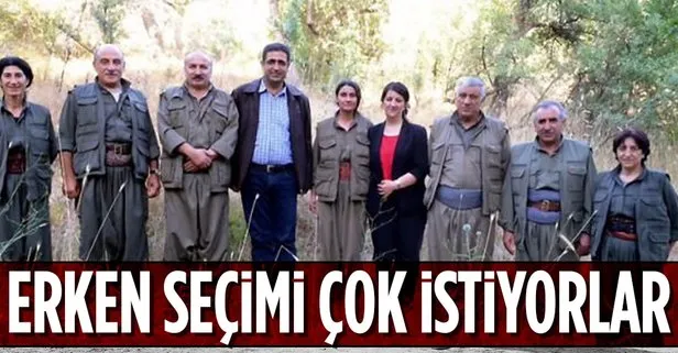 Erken seçimi çok isteyen PKK’dır