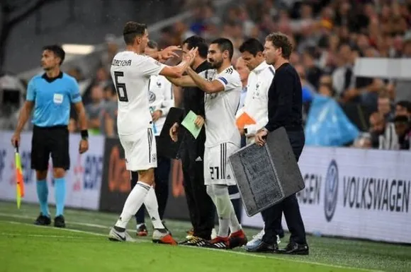 Almanların kini bitmiyor! İlkay oyuna girerken tepki gösterdiler...-2