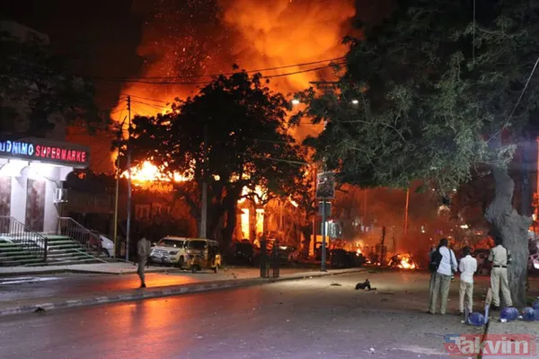 Somali'de bombalı saldırı! Çok sayıda ölü ve yaralı var - 4