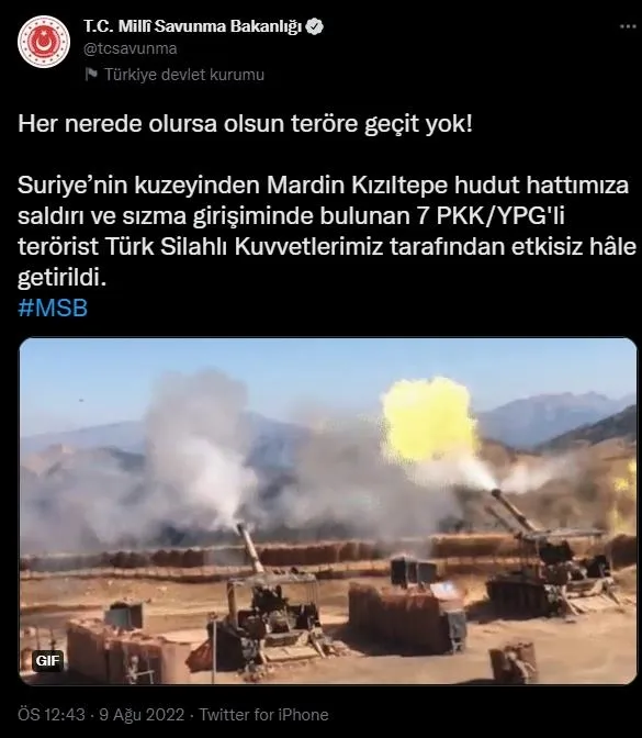 Terör örgütü PKK'ya Mardin'de darbe: 7 terörist etkisiz hale getirildi-1