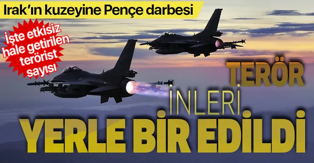 Son dakika: Bakanlık açıkladı: Pençe Operasyonları ile toplam 320 PKK'lı terörist etkisiz hale getirildi